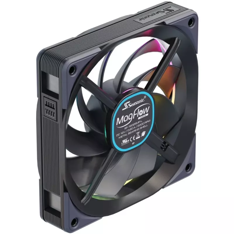 Seasonic MagFlow ARGB 120mm 3 tuulettimen sarja