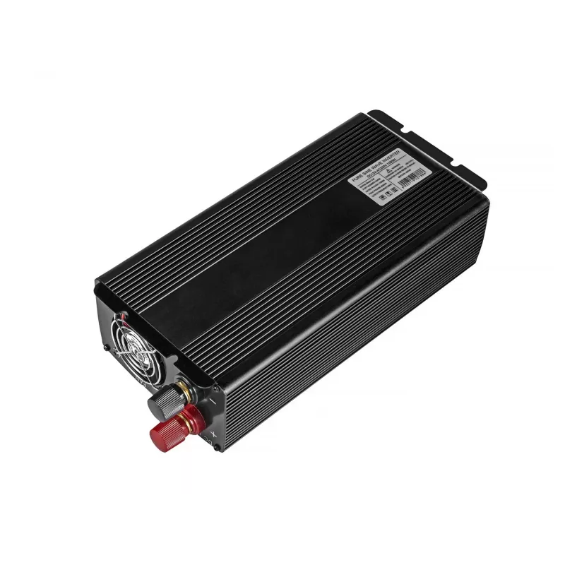 Green Cell INV09 jännitemuunnin auto 1000 W musta