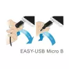 USB-kaapeli DeLOCK 83857 USB 2.0 3 m USB A Micro-USB B musta