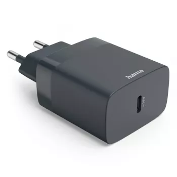Hama 00086442 laturi mobiililaitteille älypuhelin harmaa AC-pikalataus sisäkäyttöön