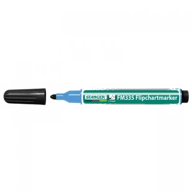 STANGER fläppitaulutussi 335, 1–3 mm, musta, 1 kpl 713000