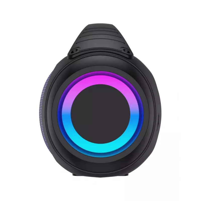 Bluetooth-kaiutin Denver BTG-616 kantokahvalla ja LED-valaistuksella