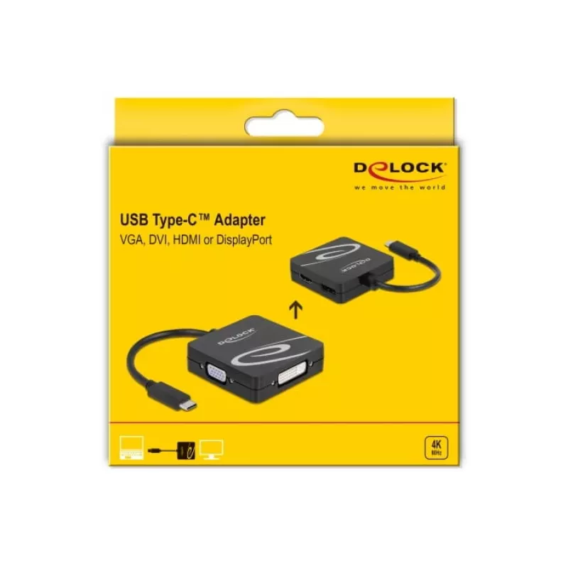 USB Type-C -adapteri DELOCK 63129