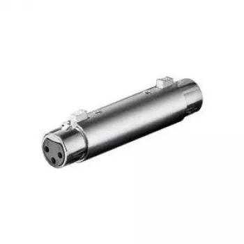 Wentronic XLR 009 Sovitin, 3-napainen XLR naaras - naaras (27459)