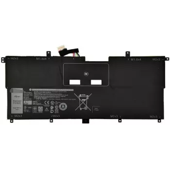 Akku Dell-kannettaviin, 46Wh, 4-kennoinen, yhteensopiva Dell-mallien kanssa (MPN 8W25V)