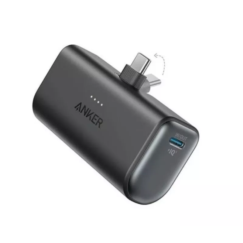 Anker Nano 5000 mAh musta