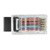 DeLock - sarjasovitin - USB-C - RS-232 x 1 - musta (63912)
