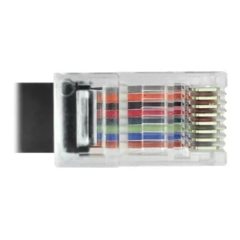 DeLock - sarjasovitin - USB-C - RS-232 x 1 - musta (63912)