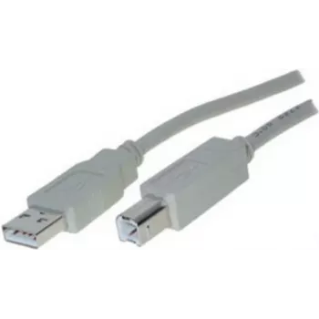 USB-kaapeli ShiverPeaks BS77023 3m USB 2.0 A - B harmaa