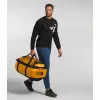 The North Face Base Camp Duffel L matkalaukku 95 L polyesteri musta, keltainen
