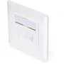 Digitus DN-9007-1 CAT 6A Class EA -verkkorasia, 2x RJ45, suojattu, uppoasennus, valkoinen