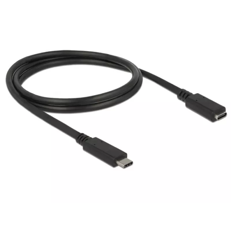 USB-kaapeli DeLOCK 85533 USB 3.2 Gen 1 1 m USB-C musta