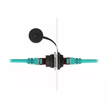 DeLOCK verkkokaapeli RJ45 Cat.6A 1 m musta