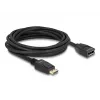 DeLOCK DisplayPort 1.2 -jatkokaapeli 4K 60 Hz 5 m