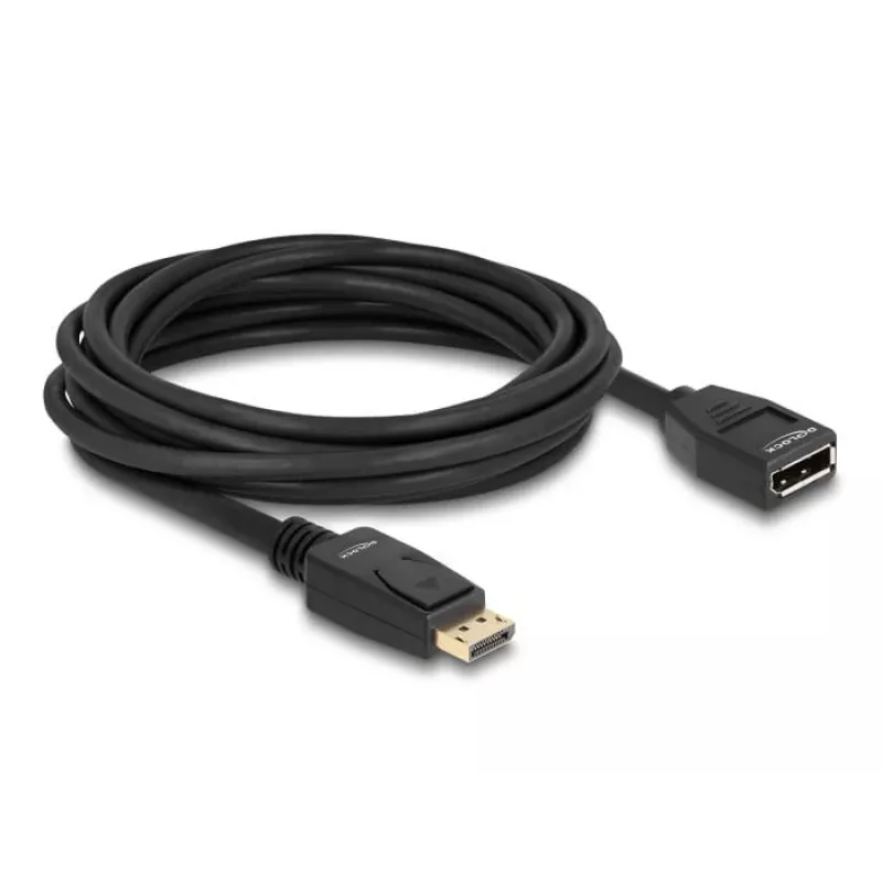 DeLOCK DisplayPort 1.2 -jatkokaapeli 4K 60 Hz 5 m