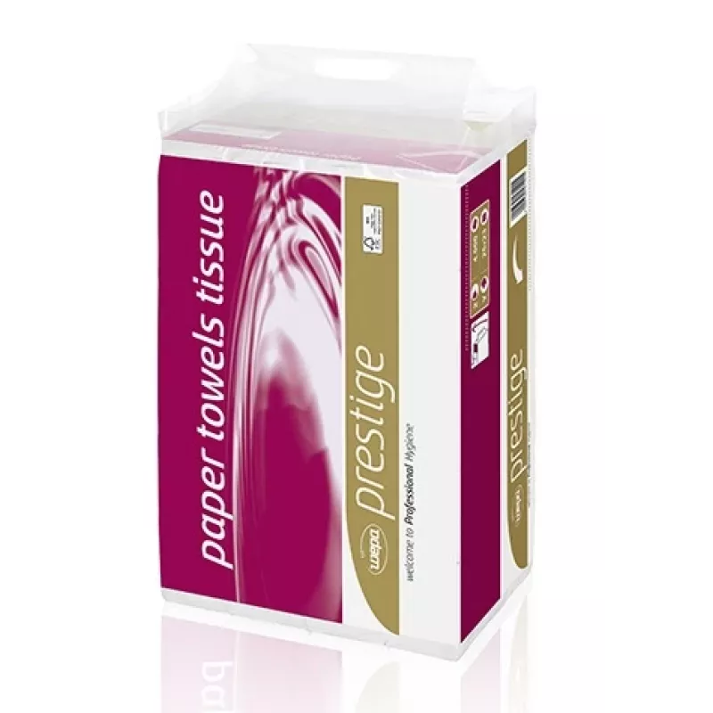 WEPA W-taite käsipyyhepaperi LPCB2120, 120 arkkia, 20,6 x 32, selluloosa, (25 kpl)