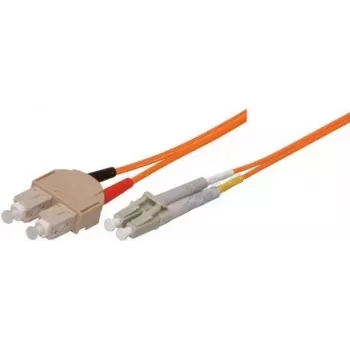 Tecline exertis Connect – verkkokaapeli – SC Multimode (M) - LC Multimode (M) – 10 m – kuitu – 62,5/125 mikrometriä – OM1 – oranssi (86610)