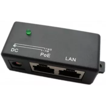 PoE-injektori Extralink 1 portti 100 Mbit/s RJ45