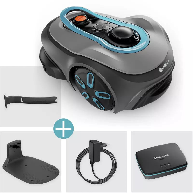 Gardena smart SILENO free -robottiruohonleikkuri enimmäisala 1200 m² leikkuuleveys 16 cm