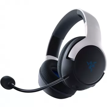 Razer Kaira HyperSpeed -kuulokkeet langaton päänauha peli USB Type-C Bluetooth valkoinen, musta