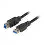 Efb K5236.1,8 USB-kaapeli musta