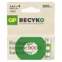 Paristot R03/AAA NI-MH 950mAh kuplapakkaus 4 kpl