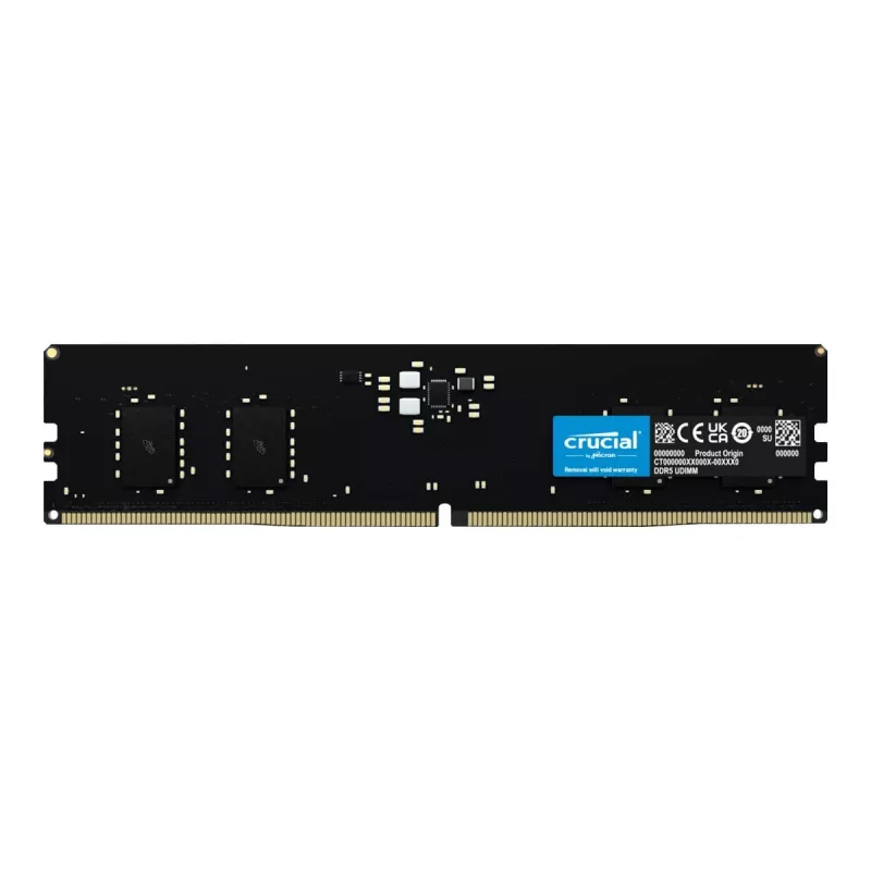 Crucial CT8G48C40U5 muistimoduuli 8 GB 1 x 8 GB DDR5 4800 MT/s