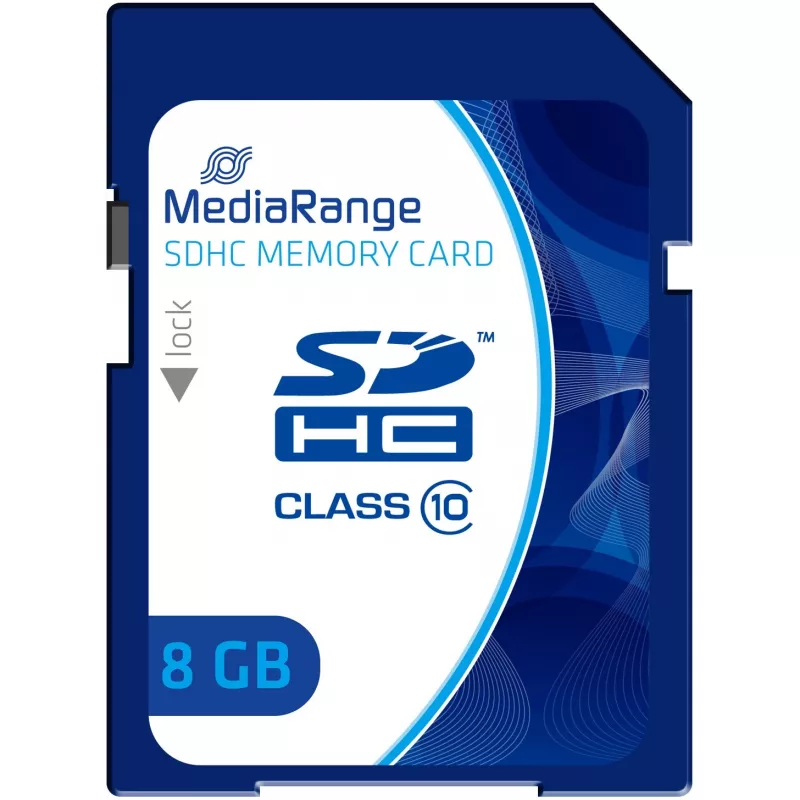 Muistikortti MediaRange 8 GB SDHC Class 10 MR962