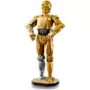 LEGO rakennettava figuuri Star Wars C-3PO malli 75398 — 1 138 osaa, 380 mm keräilykappale
