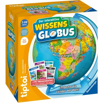 Ravensburger tiptoi Interaktiver Wissens-Globus oppimislelu