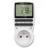 Elektroninen ajastin QOLTEC PC0628 LCD-näytöllä, 24 tunnin countdown