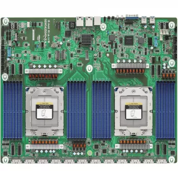Emolevy ASRock GENOA2D24G-2L+ — AMD SoC, Socket SP5, ATX, 24x DDR5-DIMM, jopa 12,3 TB, 2x GbE