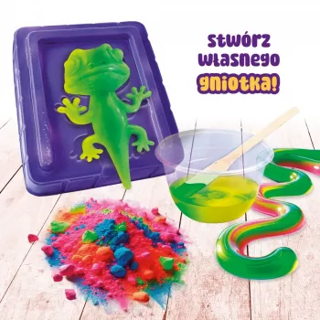 Opetuksellinen puristin Liscianigiochi Slumi Science kameleontti 304-PL110971 – käytännöllinen tiedelelu
