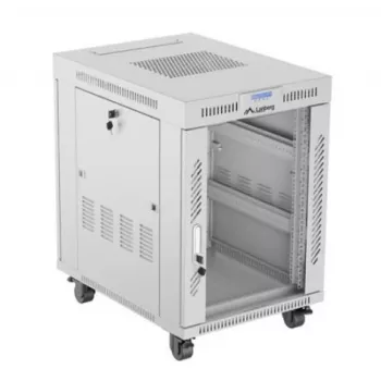 Vapaasti seisova räkkikotelo LANBERG FF01-6815-12SL 15U, 600×800×922 mm, 1200 kg, IP20, harmaa