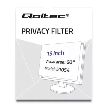 Qoltec 51054 näkösuojasuodatin 48,3 cm (19) kannettavalle