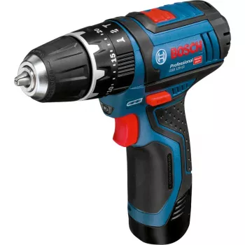Bosch GSB 12V-15 Professional 1300 kierr./min musta, sininen