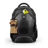 Port Designs Courchevel reppu casual-reppu musta nylon