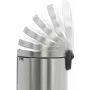 Brabantia 111822 roskis 30 l pyöreä ruostumaton teräs (11 18 22)