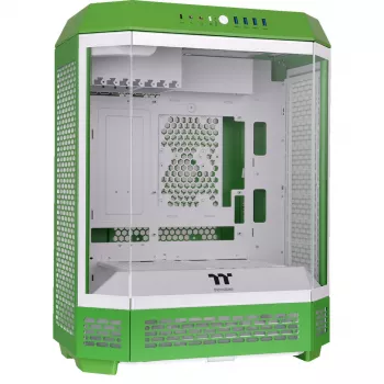 Thermaltake The Tower 600 Mid-Tower-ATX-kotelo lasisivupaneelilla (vihreä/valkoinen)