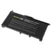 Akku Green Cell HP145 HP Pavilion (LiPo 3600 mAh, 11,55 V, musta)