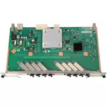 Optical Network Terminal HUAWEI H807GPBH — GPON-kortti, jossa 8× GPON 2.5G -porttia ja SFP-paikka