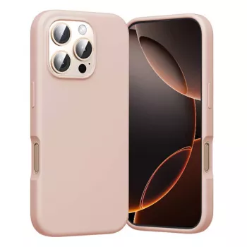Vention KUHP0-30 suojakotelo iPhone 16 Pro MagSafe, pinkki, ohut pehmeä kuori
