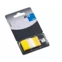 Paperi-indeksi Global Notes, 25x43 mm, keltainen, muovi (1x50) 0718-203