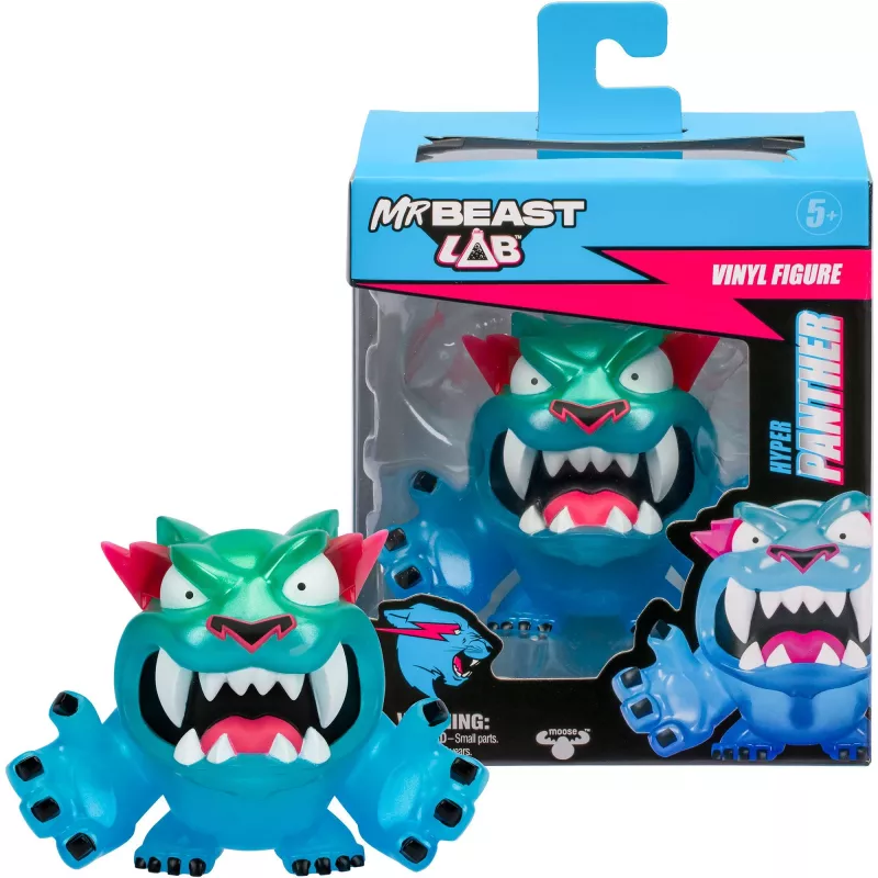 MrBeast Lab vinyylifiguurit - Hyper Panther, leikkifiguuri