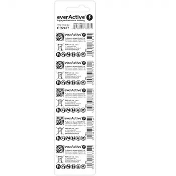 Litiumparisto everActive CR2477 - blisteri 5 kpl