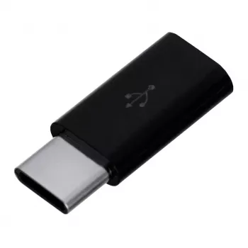 Savio AK-31 / B kaapeli-rajapinta-/sukupuolen vaihto -adapteri Micro USB USB 3.1 Type-C musta