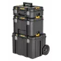 DeWALT työkalujen säilytyssarja Mobile TSTAK System BD-DWST83517-1 (modulaariset pinottavat laukut työkaluille ja tarvikkeille)
