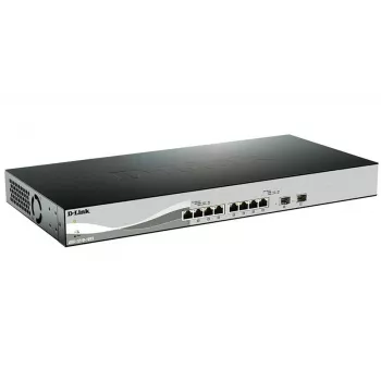 D-Link DXS-1210-10TS hallittava L2/L3 10G Ethernet (100/1000/10000) 1U musta, hopea