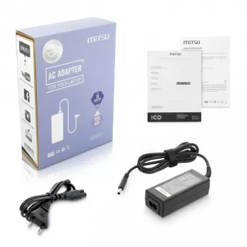 Virtalähde MITSU ZM/DEL19523 19,5 V 2,31 A kannettaviin laitteisiin (MPN 5ZM016)