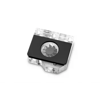 Durchflussanzeiger EK Water Blocks musta läpinäkyvä 1/4 inch